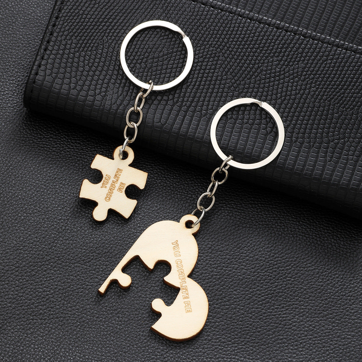 Wholesale MAMA Puzzle Wooden Keychain